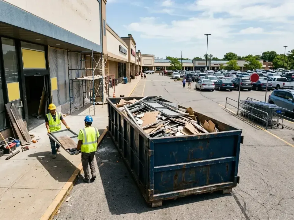 retail-store-renovation-debris-003 — frequently asked questions, Roll-off Dumpster Rentals in Telford, PA